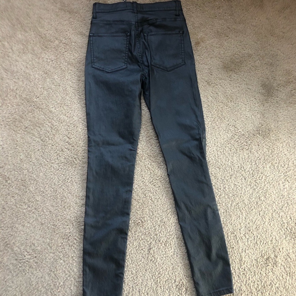 Black skinny dress pants